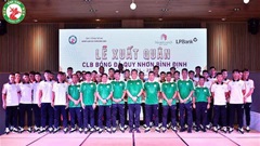 CLB Bình Định xuất quân tham dự mùa giải 2024/25